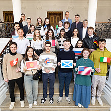 Internationale Studierende an der KU